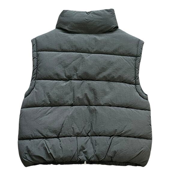 Zara Girls Quilted Black Puffer Vest 9-10y NWOT - Picture 6 of 6